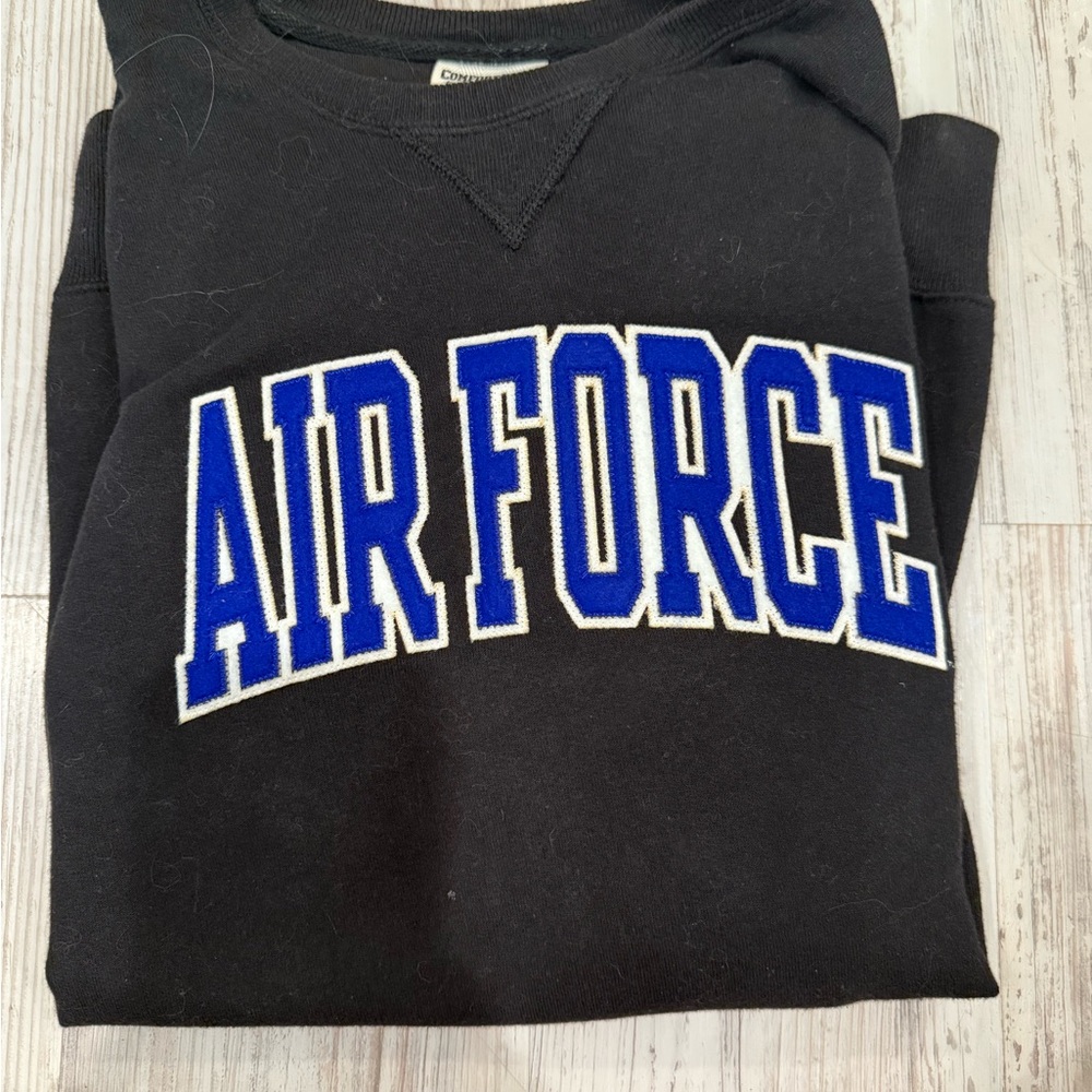 Hanes ComfortWash Black Sweatshirt